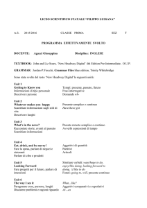 inglese 1 T - Filippo Lussana
