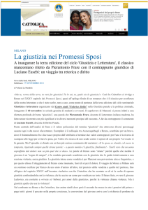 La giustizia nei Promessi Sposi