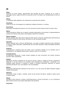 Oboe Aerofono ad ancia doppia, appartenente alla famiglia dei
