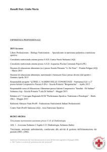 CV Dott. Ranalli  - Serafini – Di Stefano
