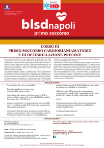 corso certificato blsd 2016 napoli