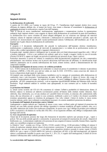 Allegato II impianti elettrici
