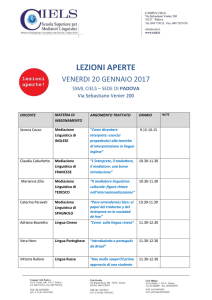 lezioni aperte - “E. Fermi” – Padova