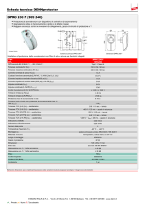 Scheda tecnica - DEHN ITALIA SpA
