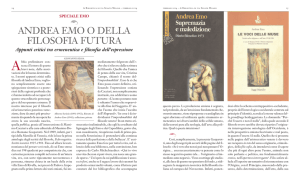 ANDREA EMO O DELLA FILOSOFIA FUTURA
