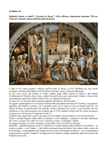 INCENDIO DI BORGO Raffaello Sanzio