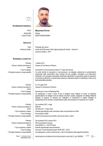 Autorizzazione al trattamento dei dati personali ai
