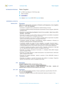 Cingolani Europass CV it 2016