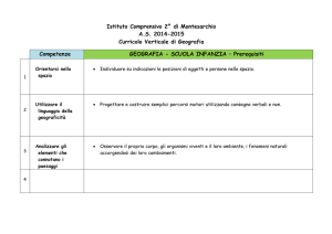 Geografia - Istituto Comprensivo Statale Ilaria Alpi, Montesarchio