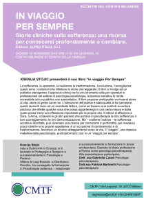 in viaggio per sempre - Centro Milanese di Terapia della Famiglia