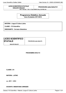 liceo scientifico statale - `Galileo Galilei`