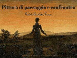 Massoni C., pittura romantica di paesaggio