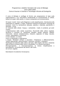 Programma Biologia