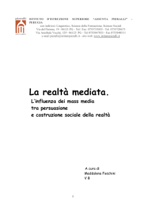 L`influenza dei mass media tra persuasione e