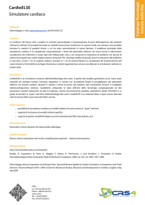CardioELSE Simulatore cardiaco