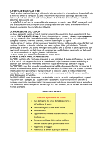 la professione del cuoco