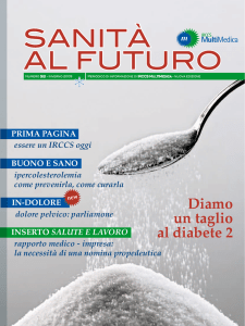 SANITÀ AL FUTURO SANITÀ AL FUTURO