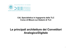 Architetture dei convertitori AD