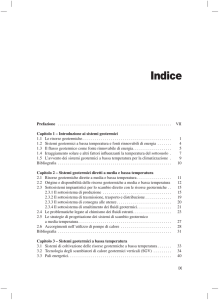 Indice - Utilizzo del calore geotermico