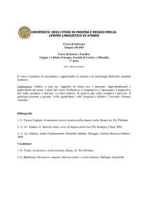 Scarica programma arabo II 2012-13