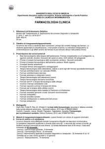 farmacologia clinica