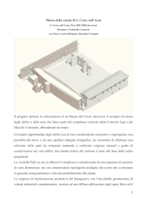 Museo della concia di S. Croce sull`Arno Il progetto ipotizza la