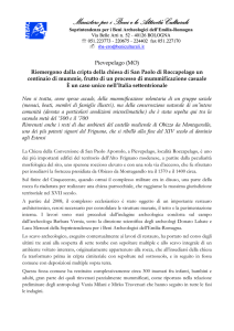 clicca qui per scaricare il PDF - Soprintendenza Archeologia dell