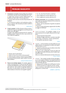 PROBLEMI RIassuntIvI - Zanichelli online per la scuola