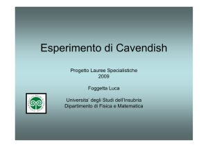 Esperimento di Cavendish