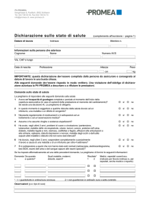 PROMEA - Gesundheitserklaerung - PV