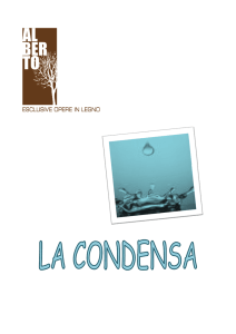 La condensa - alberto serramenti