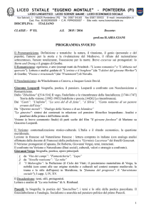 5EL - Liceo Montale