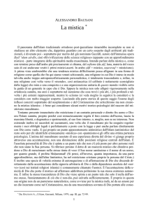 La mistica (Alessandro Bausani)