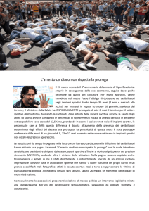 L`arresto cardiaco non rispetta la proroga
