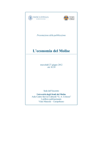 L`economia del Molise