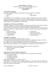 EDUCAZIONE TECNICA - Istituto Comprensivo Grosseto 4