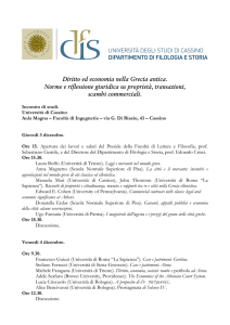 Diritto ed economia nella Grecia antica. Norme e riflessione