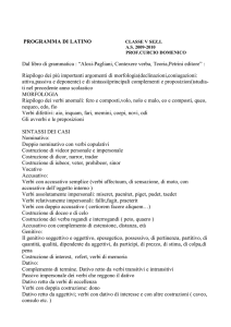 Alosi-Pagliani, Contexere verba, Teoria,Petrini editore