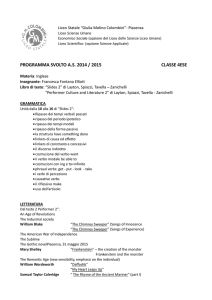 4^ ES E - Liceo Statale GM Colombini