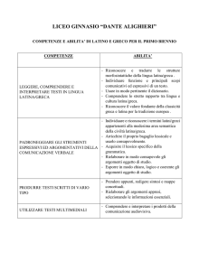 PROGRAMMAZIONE GRECO 1^ F prof