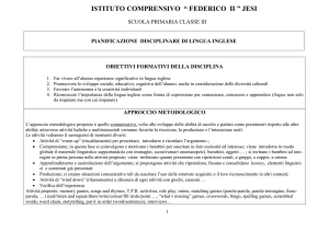 Italiano classi prime scuola secondaria di primo grado