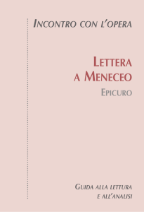 Lettera a Meneceo