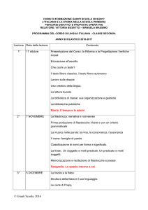 programma - Giunti Scuola
