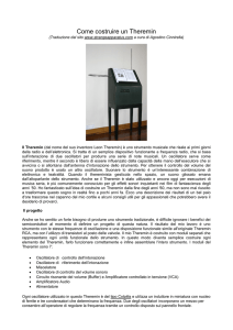 Come costruire un Theremin
