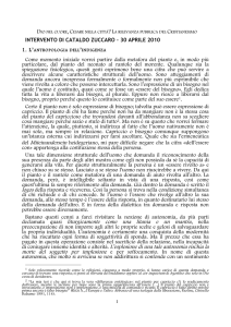La relazione di don Cataldo Zuccaro