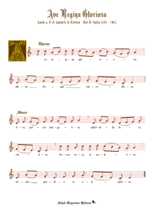 Ave Regina Gloriosa - Musica Sacra Antica