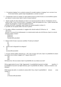 1. Un muratore impiega 2 ore a costruire un muro,Un secondo