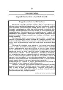 30 PROVA DE ITALIANO Leggi attentamente il testo e