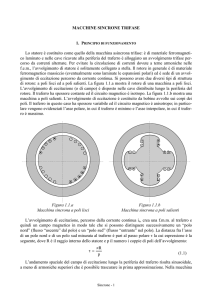 STRUTTURA DELLA MACCHINA SINCRONA TRIFASE