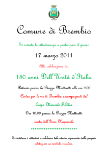 manifesto 150 anni unita` d`italia